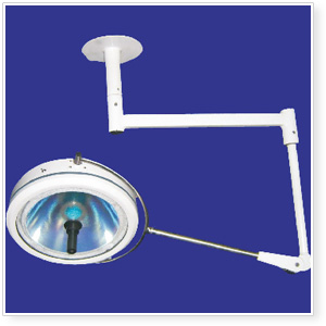 Ceiling Shadowless O.T. Light, Twin Dome With Diachroic Reflector