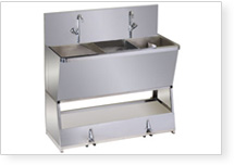 MW - 48 (B) WALL MOUNTED SCRUB 